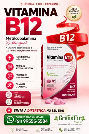 B12 Metilcobalamina Sublingual