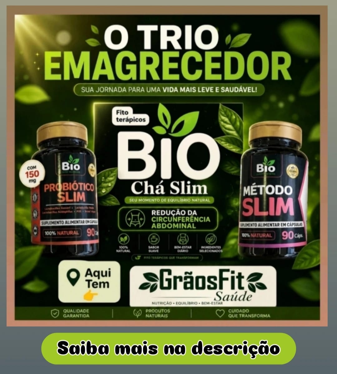 TRIO EMAGRECEDOR